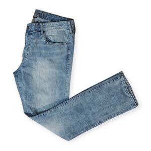 American Eagle Jeans Men's Blue 360 Extreme Flex Acid Wash 40x36